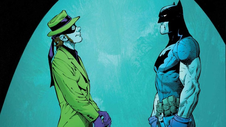 The Riddler and Batman