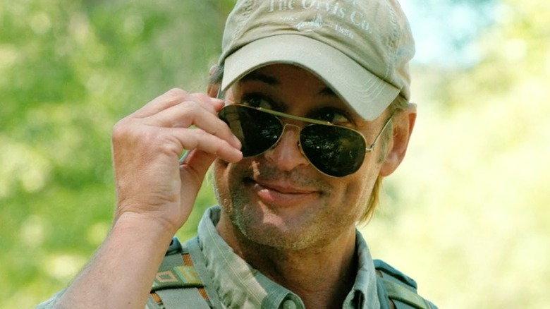 Roarke Yellowstone tips his sunglasses