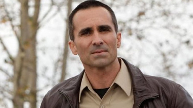 Nestor Carbonell dressed as sheriff