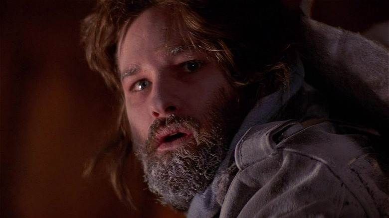 Kurt Russell freezing and shocked