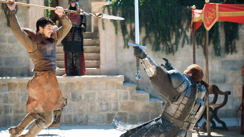 The Mountain vs. The Viper in Game of Thrones