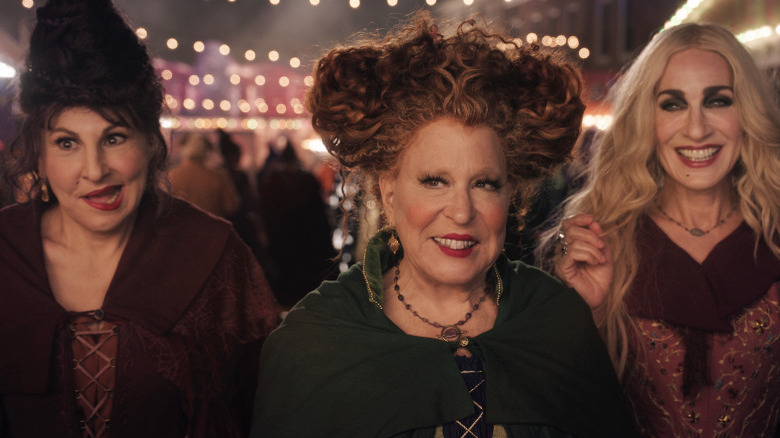 The Sanderson Sisters in Hocus Pocus 2