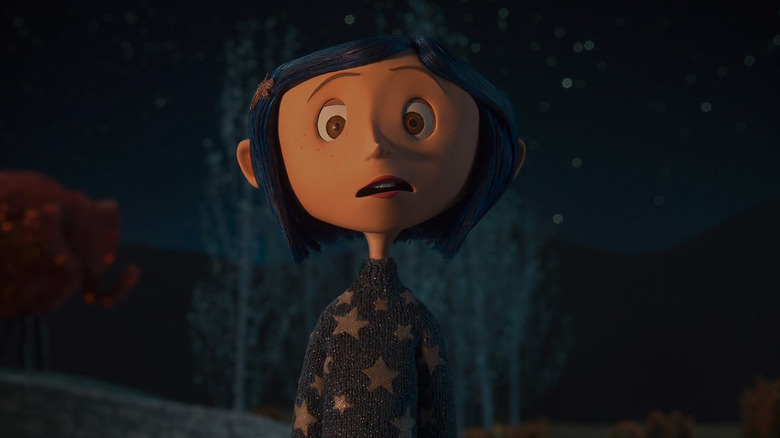 Coraline Jones (Dakota Fanning) in Coraline