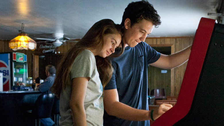 Shailene Woodley and Miles Teller in The Spectacular Now