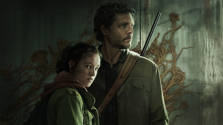 Pedro Pascal and Bella Ramsey in The Last of Us