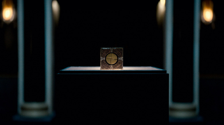 The puzzle box from Hellraiser (2022)