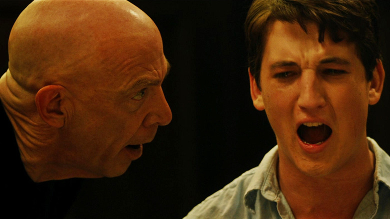 Whiplash movie JK Simmons and Miles Teller