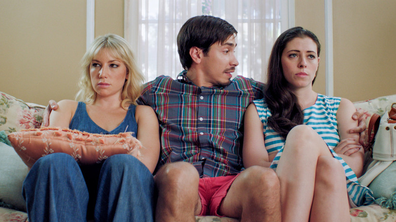 Ari Graynor, Justin Long, and Lauren Anne Miller in For A Good Time, Call...