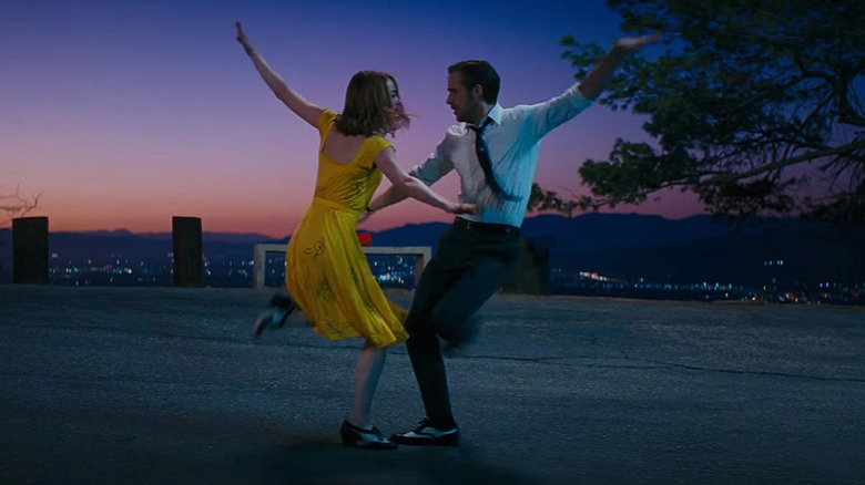 Mia and Sebastian in La La Land