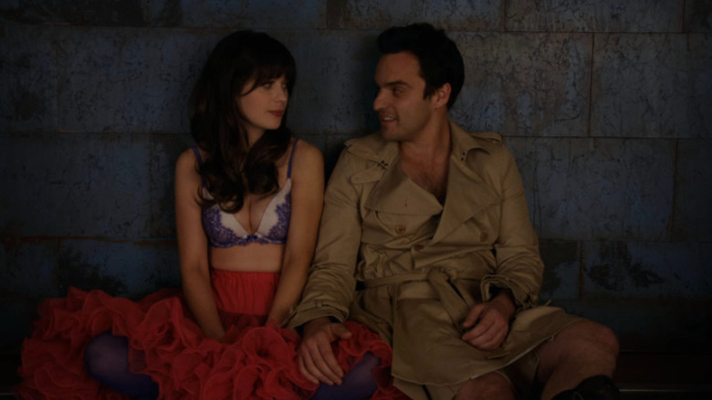 The New Girl Zooey Deschanel Jake Johnson