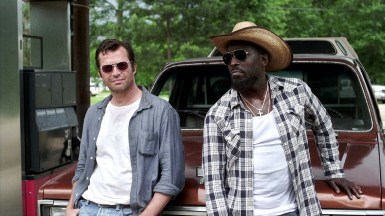 The cast of Hap and Leonard