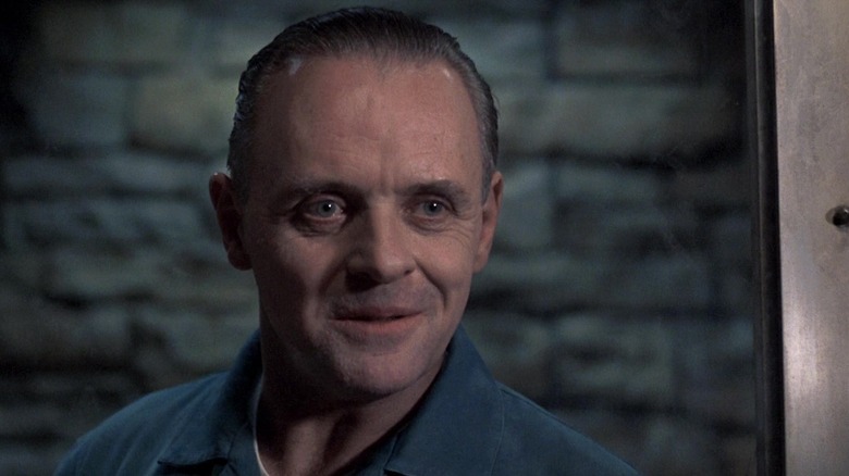 Anthony Hopkins as Hannibal Lecter in The Silence of the Lambs