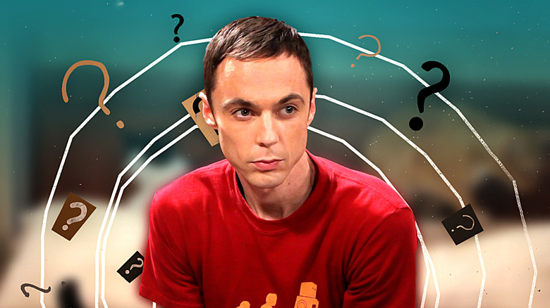 Sheldon Cooper surrounded by mystery Big Bang Theory