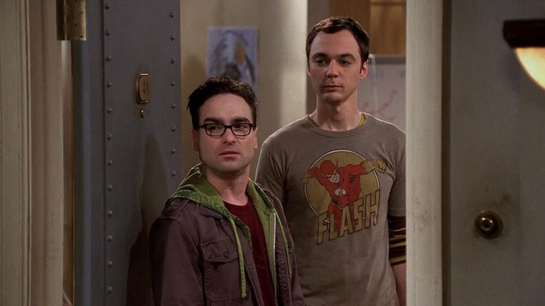 Leonard and Sheldon in the theory of the Big Bang