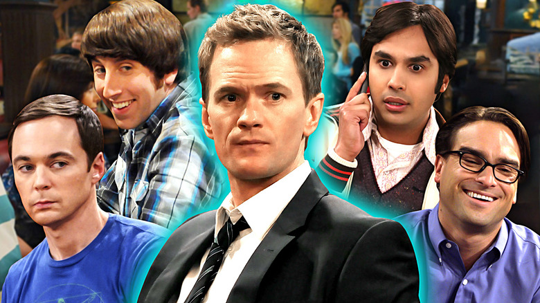 Elenco de Teoria do Big Bang com Barney Stinson