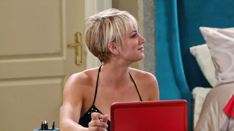 Penny pixie cut The Big Bang Theory