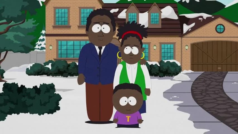 The Black family on South Park