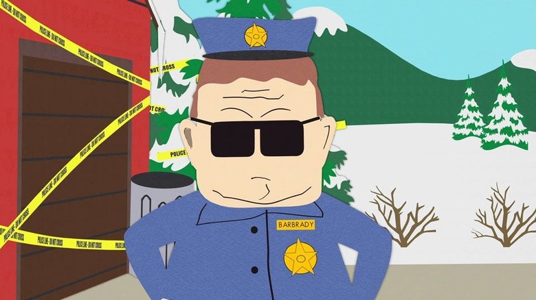 Officer Barbrady in South Park