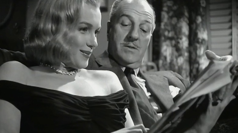 Marilyn Monroe and Louis Calhern