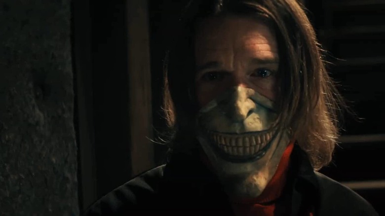 Ethan Hawke in - you guessed it - a mask for The Black Phone