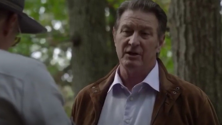 Brett Cullen's Ilya Kozlov facing James Spader's Raymond Reddington on The Blacklist