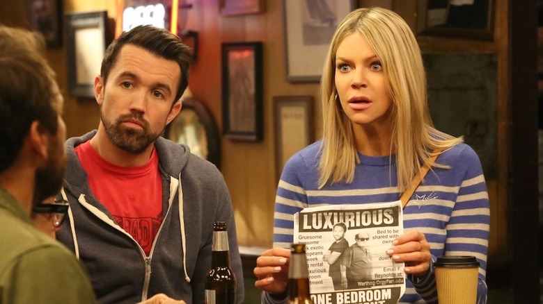 Rob McElhenney and Kaitlin Olson in It's Always Sunny in Philadelphia