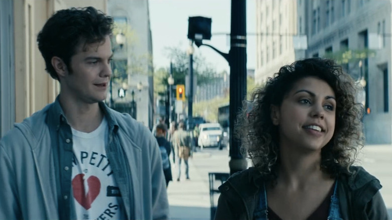 Jess Salgueiro and Jack Quaid in The Boys