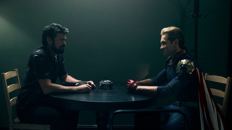 Karl Urban and Antony Starr in 'The Boys'