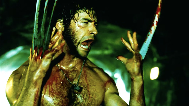 Flashback de Hugh Jackman como Wolverine X2
