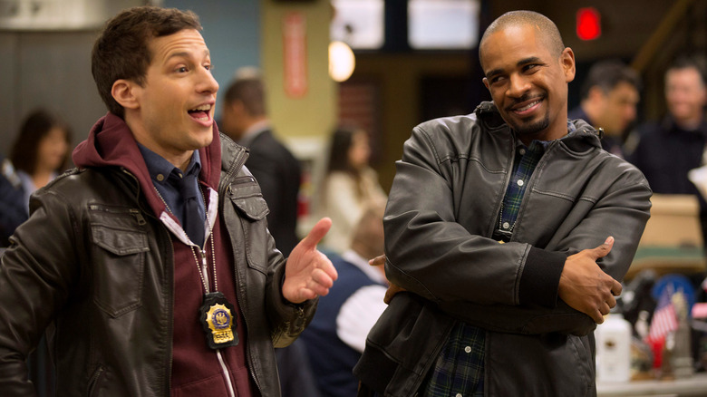 Damon Wayans Jr and Andy Samberg