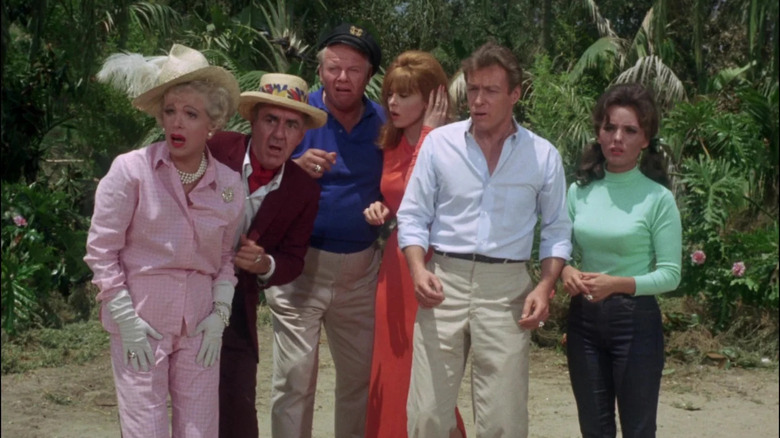 O elenco de Ilha de Gilligan