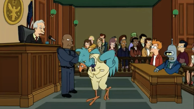 Futurama Hyper-Chicken Lawyer