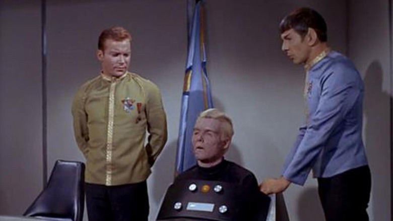 William Shatner, Sean Kenney, and Leonard Nimoy in Star Trek: The Original Series