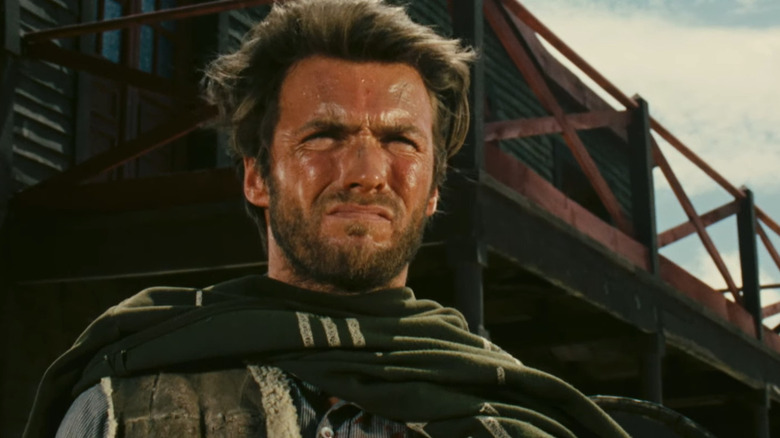 The Man with No Name in A Fistful of Dollars