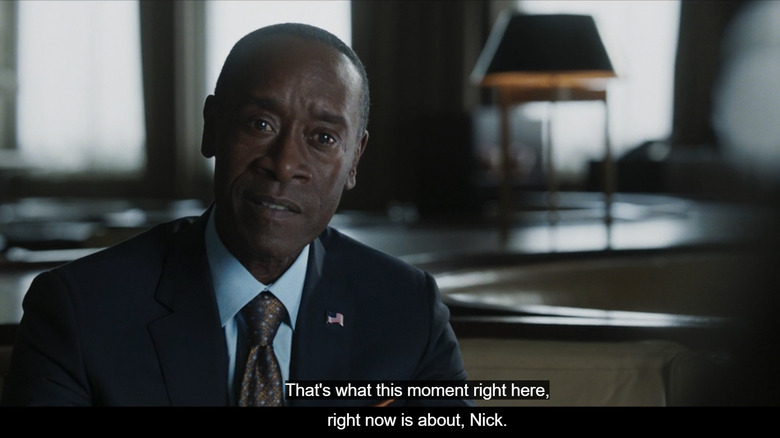 Fake Rhodey in Secret Invasion