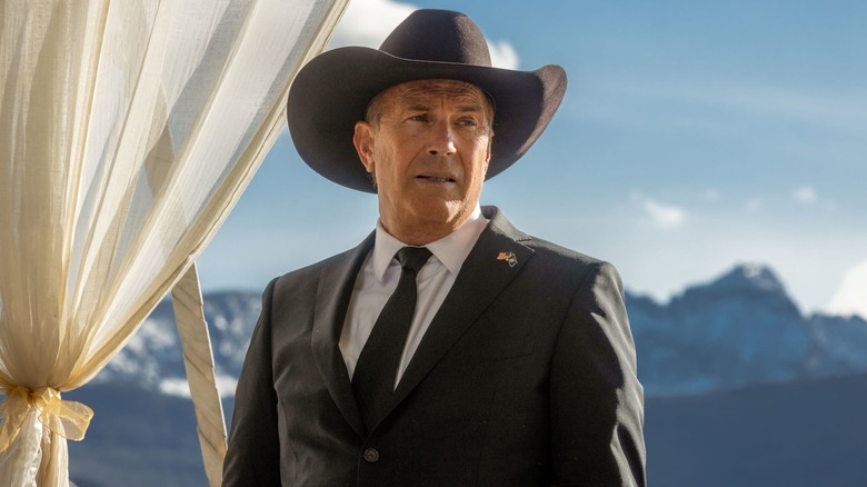 Kevin Costner as John Dutton in Yellowstone