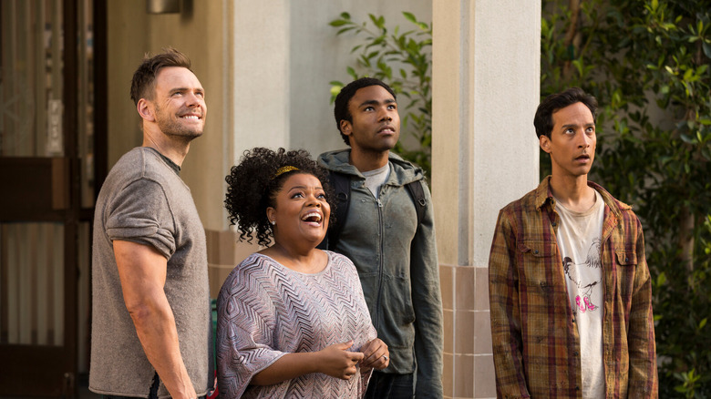 Joel McHale, Donald Glover, Dani Pudi, Yvette Nicole Brown, Community