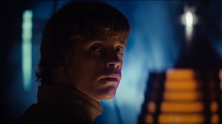 Luke in the carbonite chamber in The Empire Strikes Back