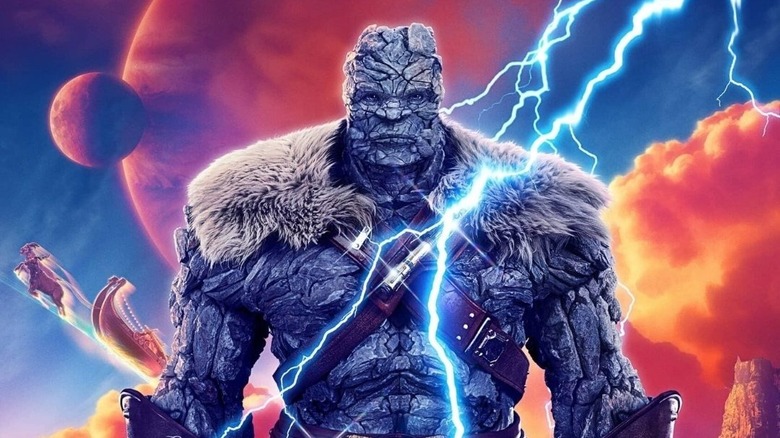 Korg Thor Love and Thunder poster