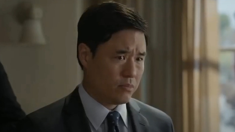 Jimmy Woo frowning