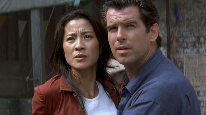 Tomorrow Never Dies Michelle Yeoh Pierce Brosnan