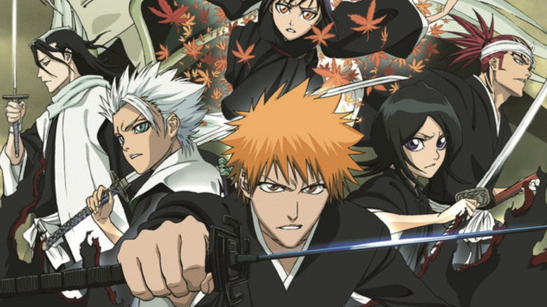 Bleach Memorias de Ninguém pôster Ichigo Rukia Renji Toshiro