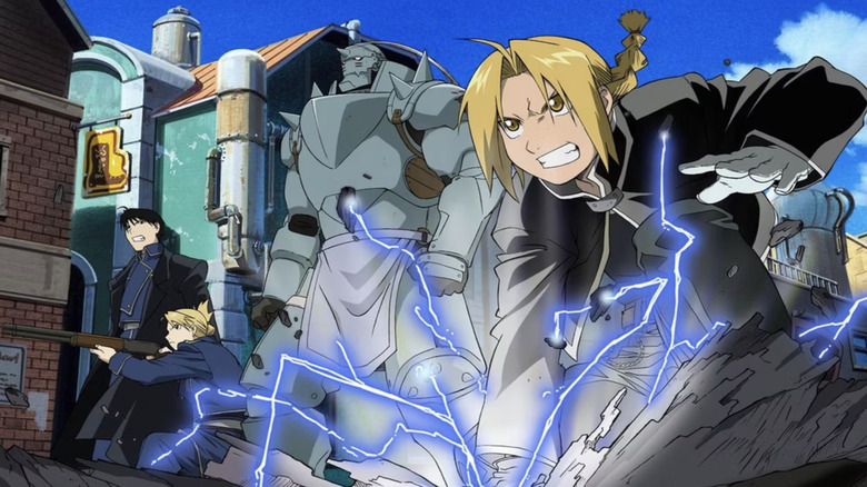 Fullmetal Alchemist Hawkeye Mustang Elric Brothers