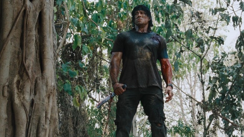 Stallone as Rambo