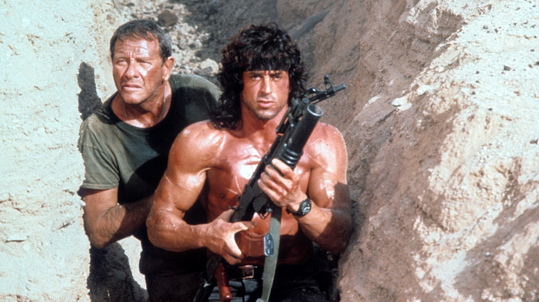 Stallone as Rambo