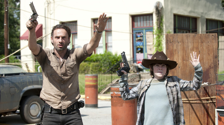 Chandler Riggs, Andrew Lincoln, Os Mortos-Vivos