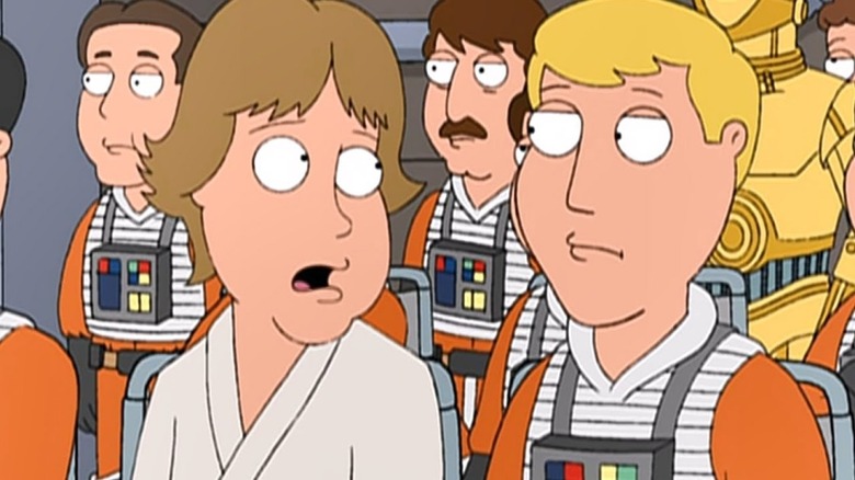 Family Guy Luke Skywalker 