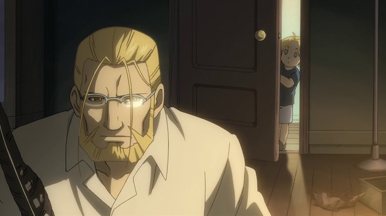 Fullmetal Alchemist Hohenheim and young Ed