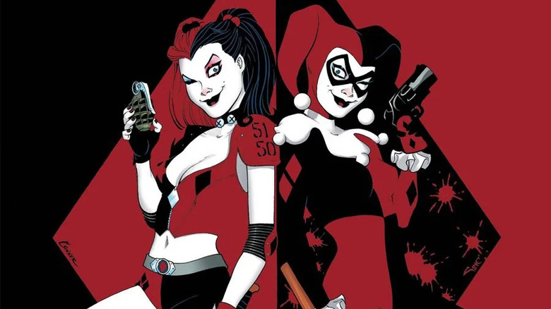 New and classic Harley Quinn