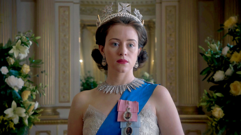 Claire Foy in The Crown